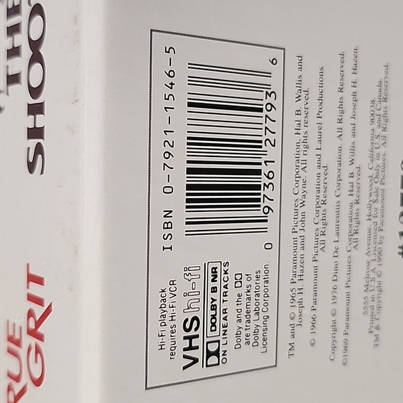 The Duke Collection John Wayne VHS Tapes Sealed NWT - Picture 6 of 12